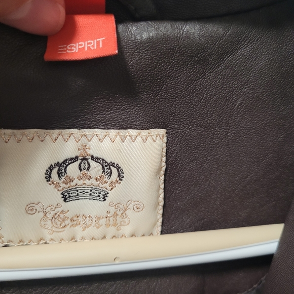 Esprit Leather Jacket - Picture 12 of 12